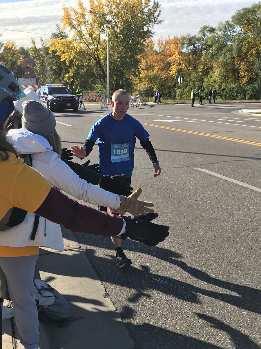 Our graduate students had a great time this weekend providing mental skills and support to runners as Psychs on Bikes at the Mankato Marathon!