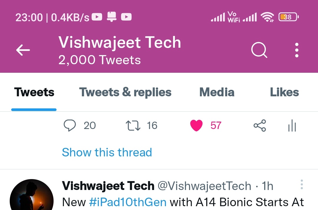 VishwajeetTech's tweet photo. #2000Tweets 🙏 https://t.co/Hl2sC4UT9q