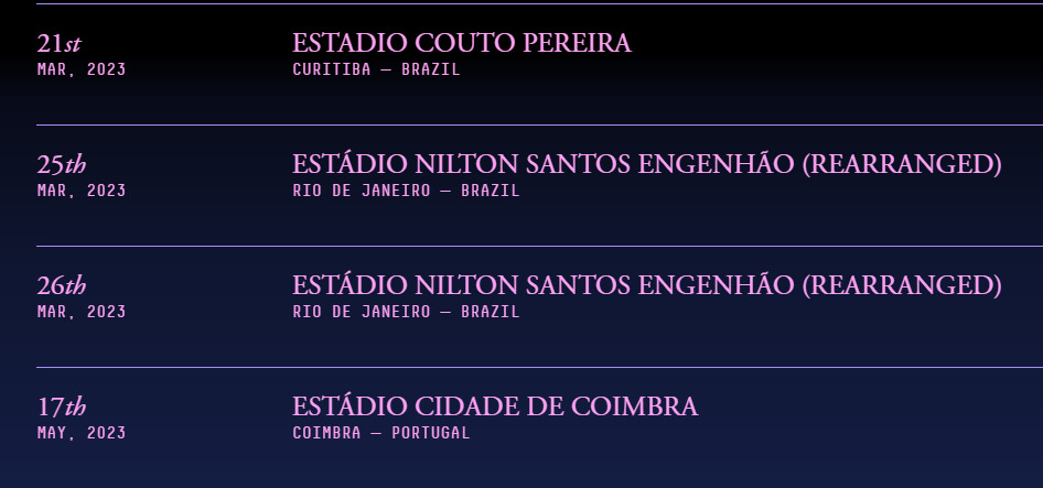 EstevJos's tweet photo. @ArenaMRV Cold Play Tour 2023. Livre após show no Rio em 26/03. https://t.co/YhYxFD4EyJ https://t.co/fLF9dyIC1k