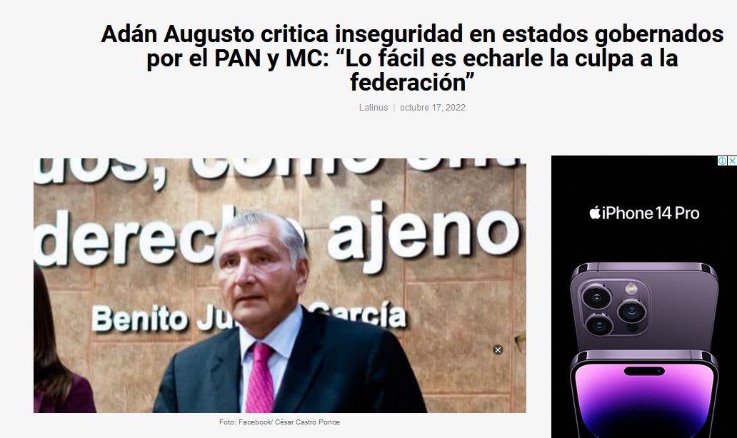 ¡Adan Augusto no tiene vergüenza!
Aún con su relación con el narco todavía tiene el cinismo de decir que la inseguridad de Guanajuato y otros estados no es culpa de la federación cuando son ellos quienes nos castigan con recortes de presupuesto y tienen una estrategia de burla!😤
