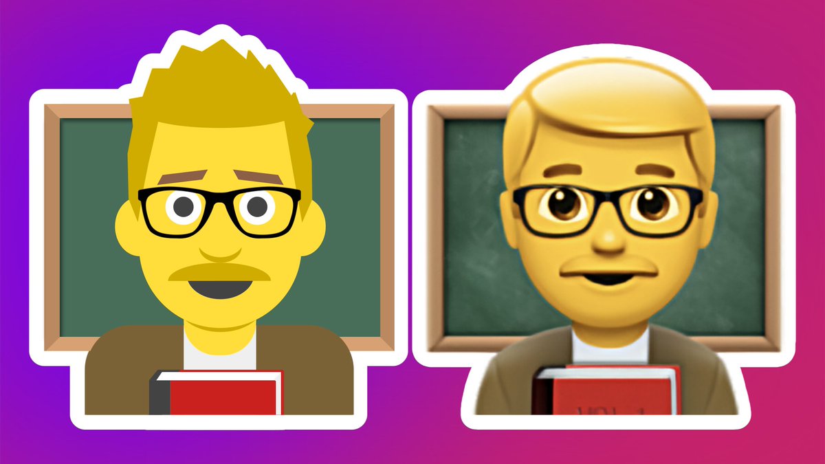 🎃 My avatar is dressed up as the teacher emoji.