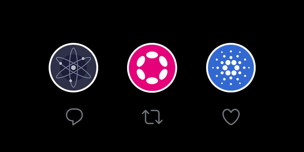 criptotemplo's tweet photo. Si tuvieras que elegir una criptomoneda, ¿con cuál te quedas?

#Cosmos vs #Polkadot vs #Cardano

Hacemos una análisis técnico de la ganadora para acumular en las próximas semanas🚀 https://t.co/k9Sckak5WL