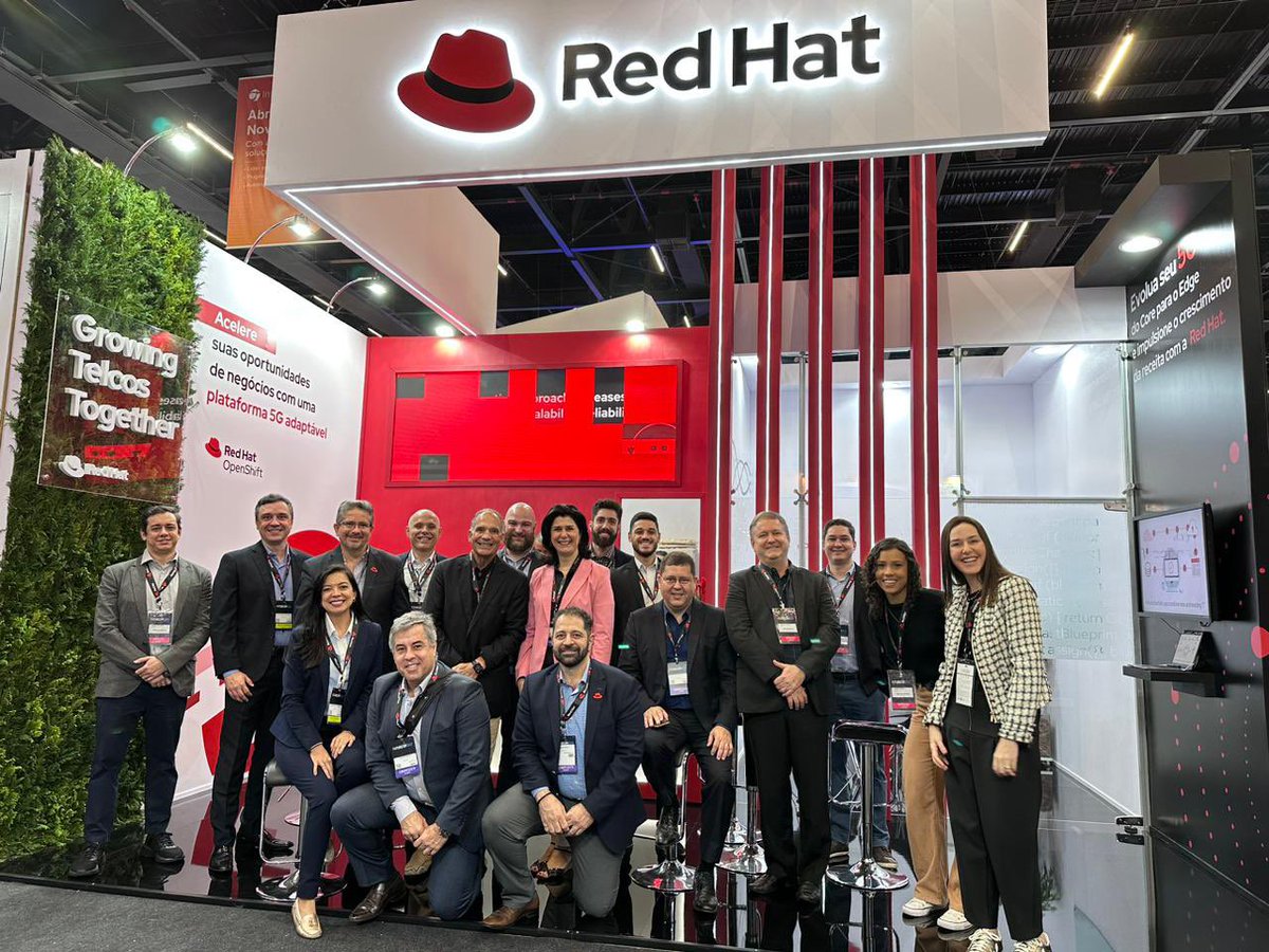 Hope you will join me this week at #Futurecom! Visit our stand E90. I’m looking forward to connecting with you and discuss how #opensource can help your telco transformation! bit.ly/3xAk5DM - via @RedHatTelco