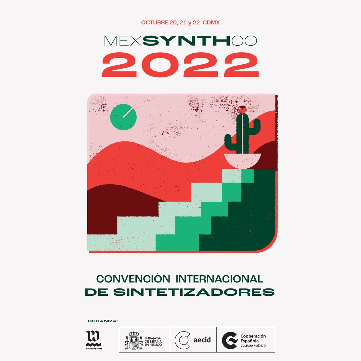 DepositoSonoro's tweet photo. Del 20 al 22 de octubre en el @ccemx se celebra #MEXSYNTHCO 2022, iniciativa para la comunidad de sintetistas, productores y especialistas de audio. Se podrá probar instrumentos de las marcas Native Instruments, Moog Music, Elektron, Novation, Roland, Behringer, etc. https://t.co/ztRidYX6c1