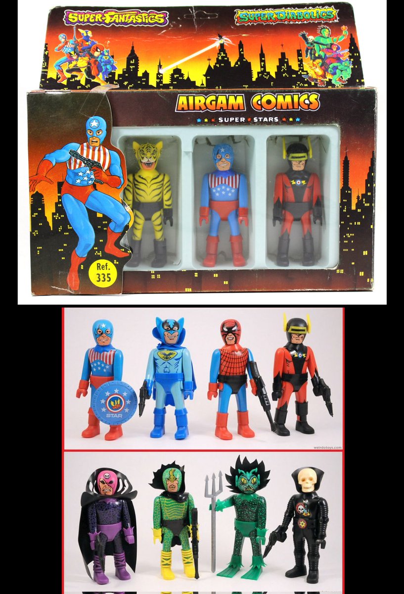 Airgam Cómics de Airgam Boys. Todo plagier, pero molaban.
