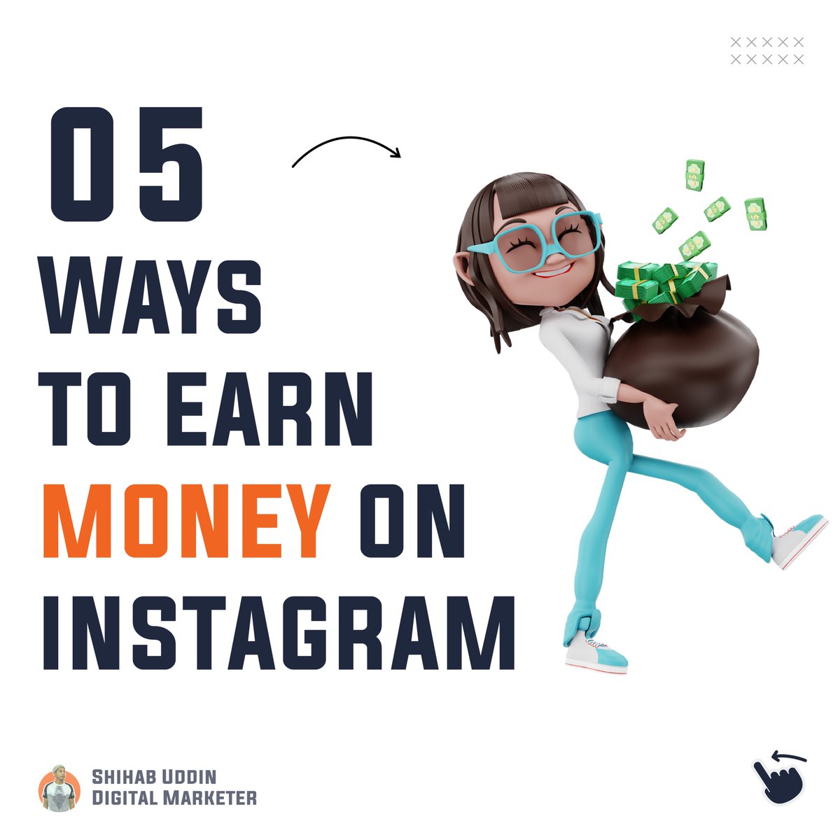 👉 05 Ways to earn money on Instagram!

Don't forget to save and share! 
Follow <a href="/findmrshihab/">Mohammad Shihab</a> for social media tips.

Full Post Here 👇
tinyurl.com/2j2prq92

#instagram #dogsofinstagram #reelsinstagram #catsofinstagram #instagramers #instagramhub #artistsoninstagram #shihab