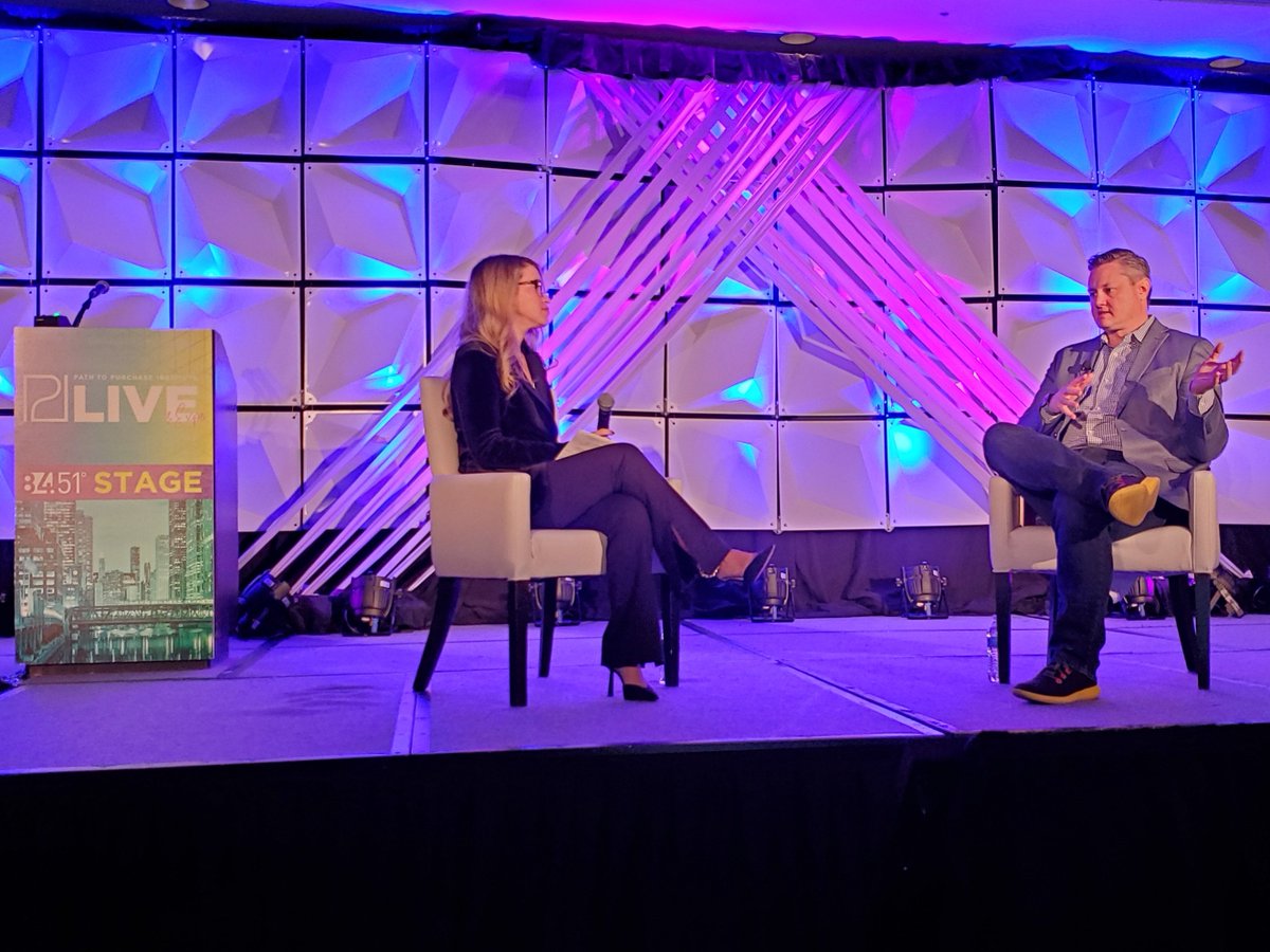 Brian_Spencer's tweet photo. Best advice for CPG brands? "Know your customers better than anyone else," says @kroger's Bill Bennett. #P2PIlive @P2PInstitute #ecommerce https://t.co/ajVaFdVgPI