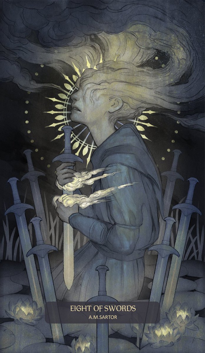 AMSartor's tweet photo. The Woven Path Tarot is live on Kickstarter! This project represents the collaborative effort of 91 artists!  Thanks to @RachelQuinlan and @amandamakepeace for making it happen. Info in comments. https://t.co/ppzNjzWPC7