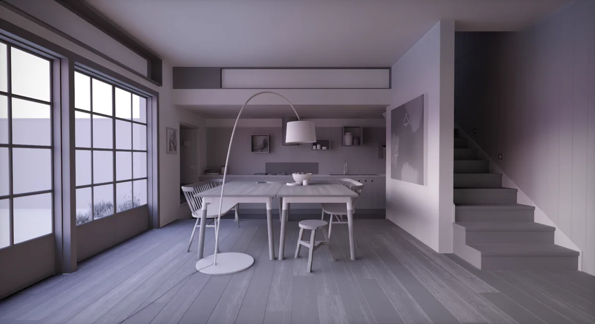 Kitchen scene from the publication, 1080p on Radeon RX 6900XT