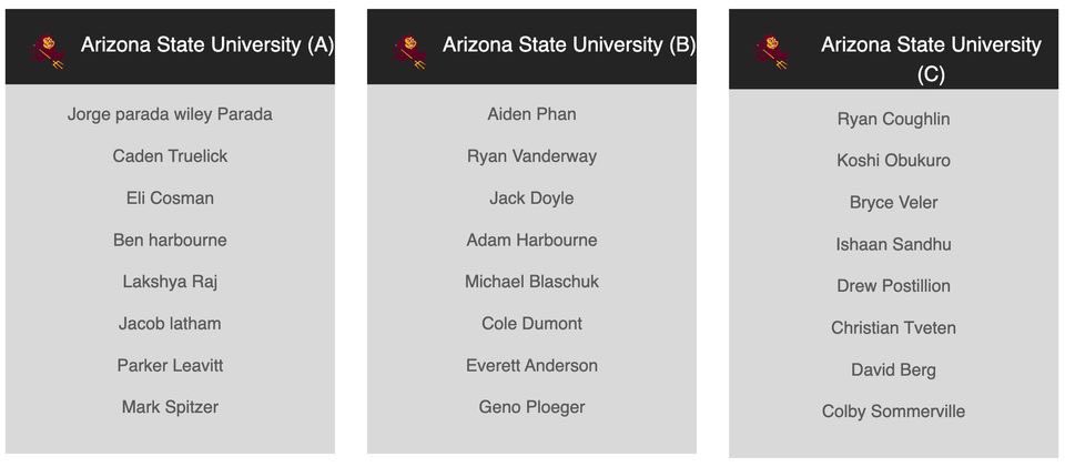 🚨New line up alert🚨

It’s Tournament week and we are heading down to Tucson this weekend!!! #revengetour