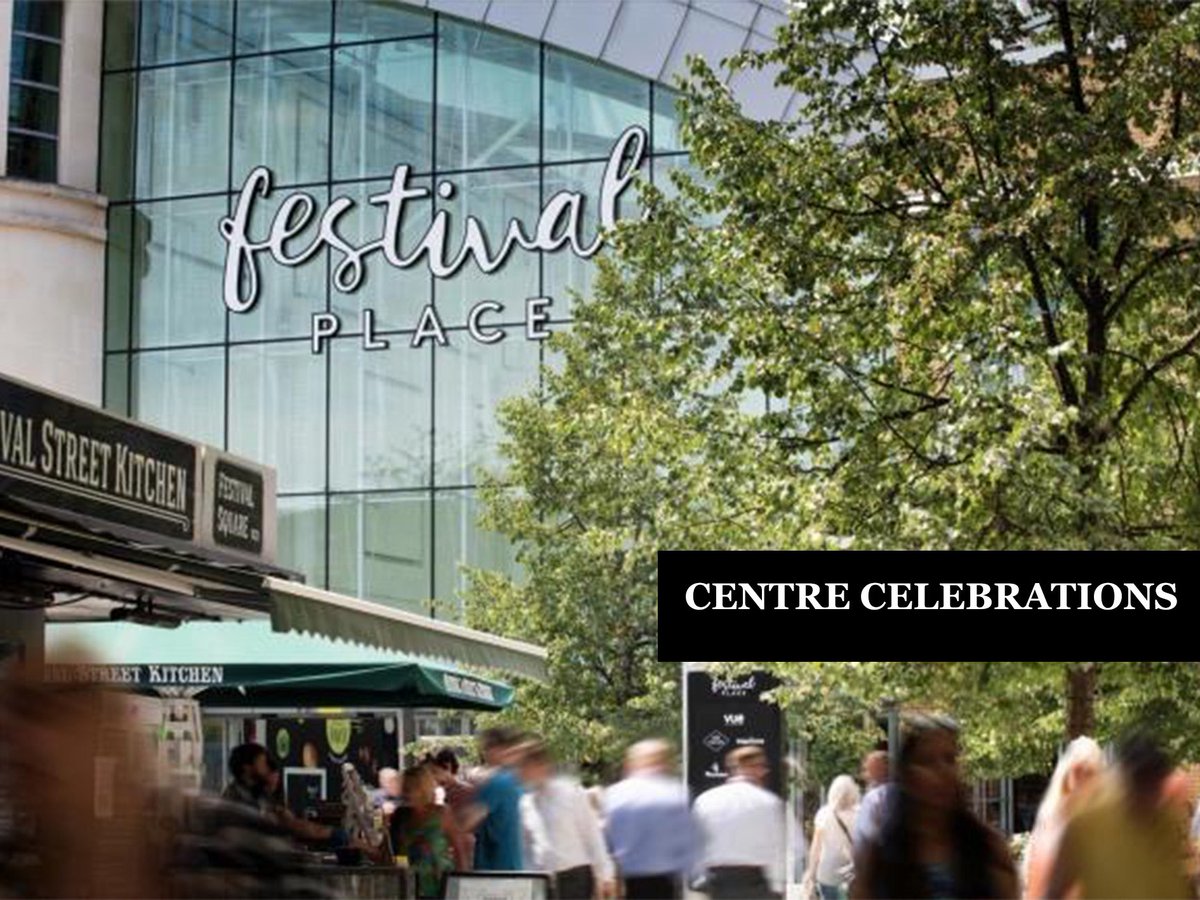 Festival Place shopping centre in Basingstoke turns 20 this month ✨ It will host a birthday party all day on Saturday 22nd October. ‼️ A band, the Festive Five, will be roaming the centre performing popular hits and challenging visitors to games. 💫 £20 gift vouchers to win.