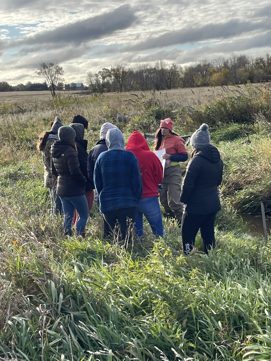 Thank you to our partners for helping <a href="/ChiltonHigh/">Chilton High School</a> biology students experience another successful fall field day and the release of our trout. 🐟 🌳 🍁 💨