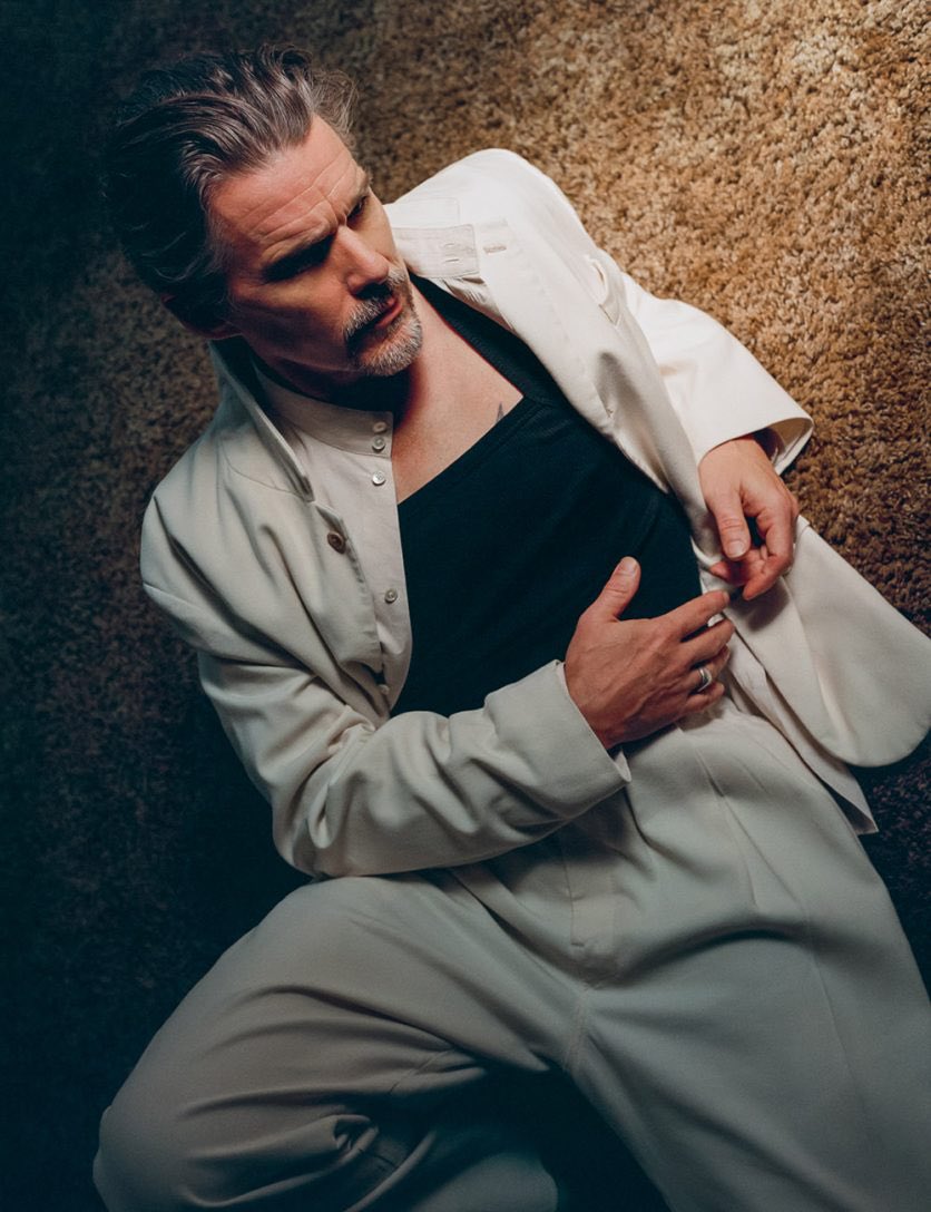 FilmUpdates's tweet photo. Ethan Hawke photographed by Heather Hazzan for Sharp Magazine https://t.co/4JP1tCOHbE https://t.co/Ufmw0GqA8C
