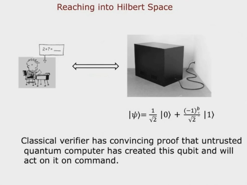 GoogleQuantumAI's tweet photo. See the power of using a cryptographic leash as a classical verifier to level the playing field in Umesh Vazirani's talk. → https://t.co/NPtUxYU4hA
Umesh does a deep dive into quantum supremacy, quitbit certification protocol, and more.
#QSS22 https://t.co/5CeRmacucs