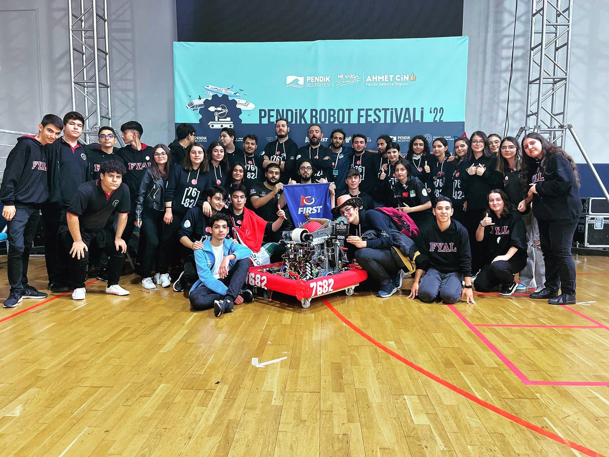 Fusion Robotics #7682 (@fusionrobotics) on Twitter photo 14-15-16 Ekim tarihlerinde yapılan Pendik FRC Ofseason yarışmasında ittifakımızla beraber birinci olduk. Bu süreçte bize destek olan tüm sponsorlarımıza teşekkür ederiz. Sizlerin desteğiniz olmasa bunu başaramazdık. <a href="/DrHakanBahadir/">Dr.Hakan Bahadır🇹🇷</a> <a href="/EminCikrikci/">Emin ÇIKRIKÇI</a> <a href="/konzekteknoloji/">Konzek Teknoloji A.Ş</a> <a href="/KnowledgeClubTR/">Knowledge Club</a> 14-15-16 Ekim tarihlerinde yapılan Pendik FRC Ofseason yarışmasında ittifakımızla beraber birinci olduk. Bu süreçte bize destek olan tüm sponsorlarımıza teşekkür ederiz. Sizlerin desteğiniz olmasa bunu başaramazdık. <a href="/DrHakanBahadir/">Dr.Hakan Bahadır🇹🇷</a> <a href="/EminCikrikci/">Emin ÇIKRIKÇI</a> <a href="/konzekteknoloji/">Konzek Teknoloji A.Ş</a> <a href="/KnowledgeClubTR/">Knowledge Club</a>