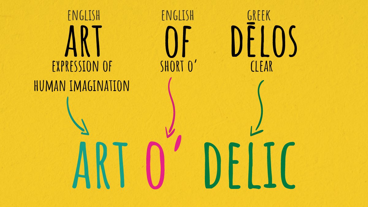 ArtoDelic's tweet photo. What does Art O’ Delic mean?
Based on the "Delos" word etymology, the name means the Art of Clarity. 
The name is linked with the simplicity of our mission of using the Non Fungible Tokens for their primary use. #artodelic #avax #avaxnftrush #nftcommunity #art #avaxnftseason #nft https://t.co/54mEYiCwPE