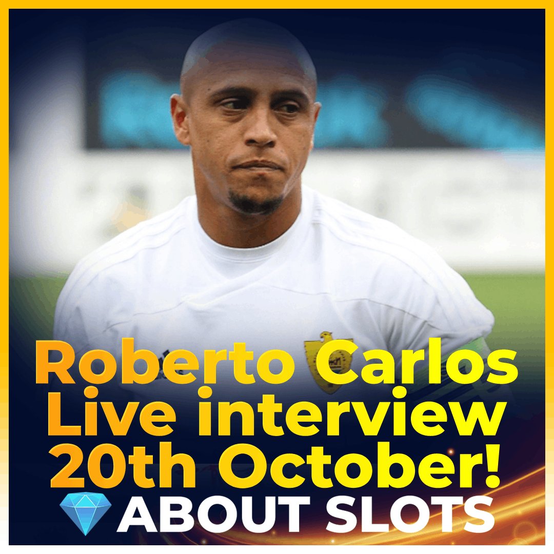 💎 On the 20th of October from 13:30 to 14:30 CEST, CasinoDaddy will host an exclusive live interview with football legend Roberto Carlos! 🏆 Visit our website to learn more about how you can be one of the lucky winners of the jersey giveaway! forum.aboutslots.com/topic/11105-sp…