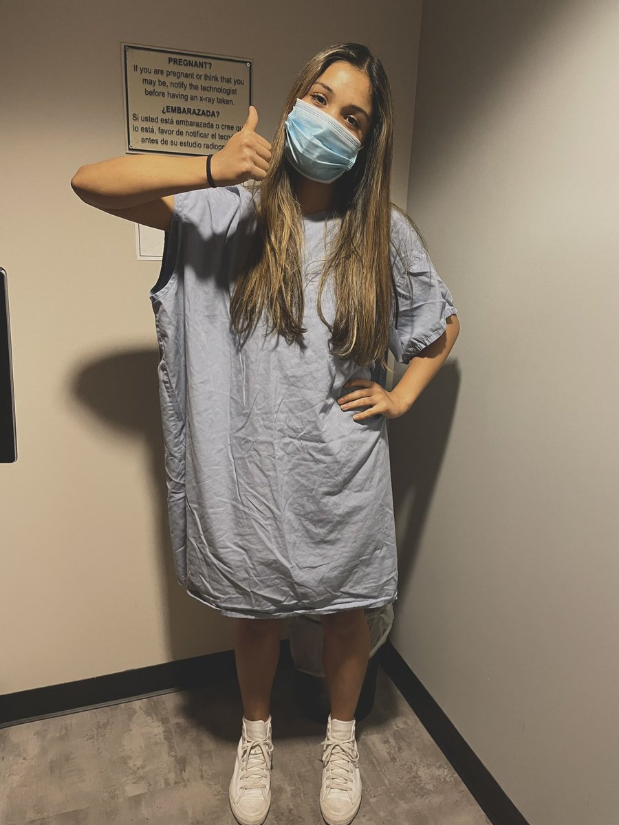 danielleseabern's tweet photo. it’s official!!! scans are clear and x-rays are looking great… blessed to say i am one year cancer free❤️ https://t.co/Kx9HIpwDKi