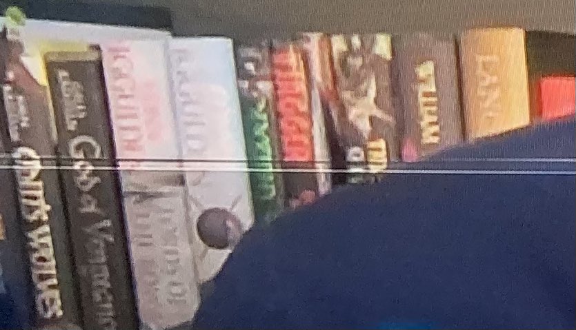 samwross's tweet photo. Can’t knock @MartinSLewis choice of books @GilesKristian. :D https://t.co/3PV2UExK6U