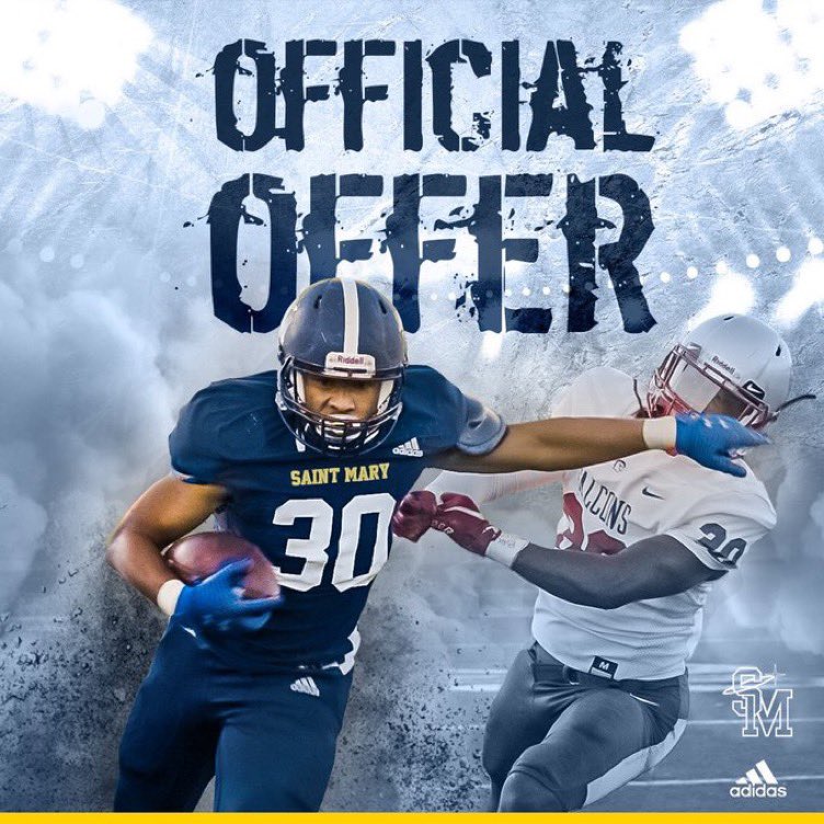 Proud to announce I have received my 3rd Offer from The University of Saint Mary!! <a href="/CoachPatt27/">Coach Patterson</a> <a href="/_basicfootball/">Basic Wolves Football</a>  #AGTG