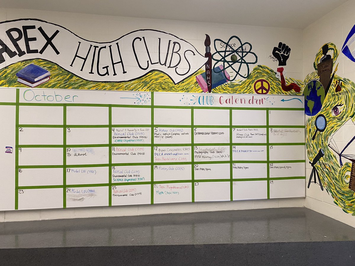 Lots going on in October! Check it out!