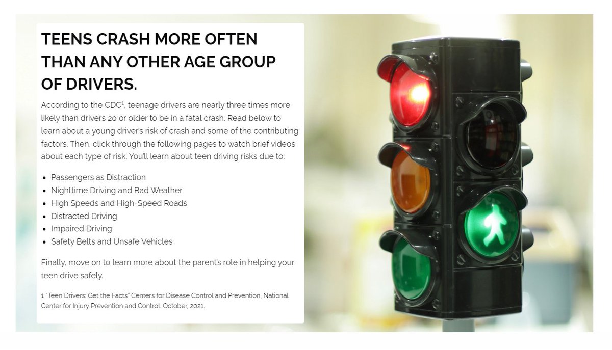 It's National Teed Driver Safety. Keep your teens safe, demonstrate safe driving, and enroll them in prevention programs! NYP Queens Injury Prevention hosts Impact Teen Drivers, a powerful prevention education for in school settings. Or try this at home! 
youngdriverparenting.org