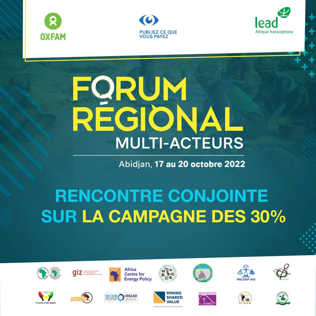 eliekabore's tweet photo. Genre et achats locaux dans les mines en discussion à Abidjan du 17 au 20-10-2022. Rencontre conjointe sur la campagne des 30% et la mobilisation domestiques des ressources et la valorisation du contenu local par OXFAM en collaboration avec #PCQVP #Lead @PWYPtweets @SEYDIDemba https://t.co/lBB4CkTIOp