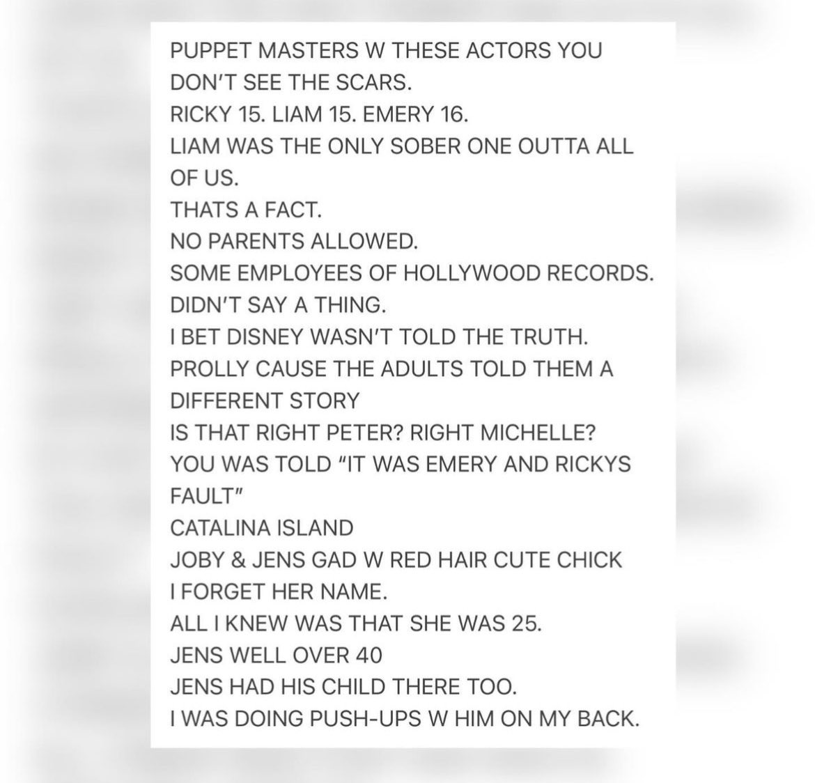 audreyya2115's tweet photo. PLEASE. READ. please spread awareness. ricky’s stories and voice need to be heard. along with em and liam’s. in no way does anyone ever deserve to go through this. my heart has shattered once again. some of the strongest people i know. ricky needs justice. #istandwithricky https://t.co/Q1HgfhVI84