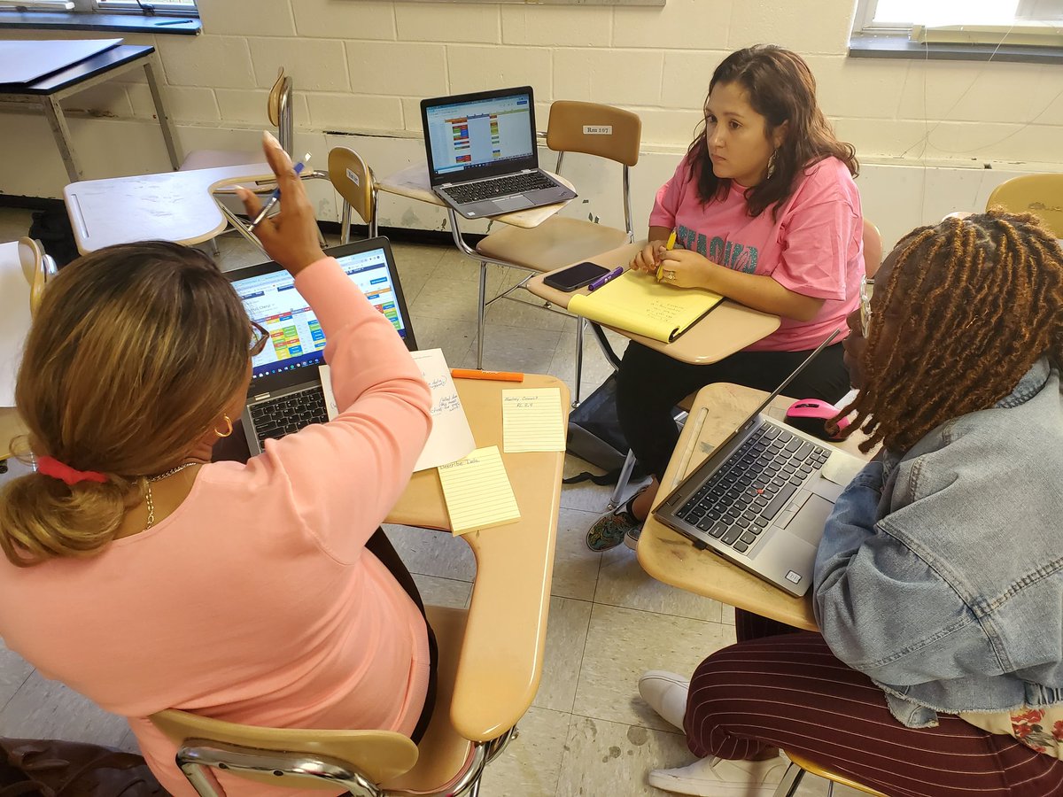 Nicole Janson (@nicolejanson6) on Twitter photo Data driven dialogue with DBMS, RRCMS, and HLA ELA teachers!!
<a href="/CumberlandCoSch/">Cumberland County Schools</a> <a href="/DBMS_Hawks/">DBMS Hawks</a>
<a href="/Miss_JonesJ/">J. Jones M.Ed.</a>
<a href="/ReidRossCougars/">Reid Ross Classical School</a>
#CCSONTHERISE
#CCSELAExperience Data driven dialogue with DBMS, RRCMS, and HLA ELA teachers!!
<a href="/CumberlandCoSch/">Cumberland County Schools</a> <a href="/DBMS_Hawks/">DBMS Hawks</a>
<a href="/Miss_JonesJ/">J. Jones M.Ed.</a>
<a href="/ReidRossCougars/">Reid Ross Classical School</a>
#CCSONTHERISE
#CCSELAExperience