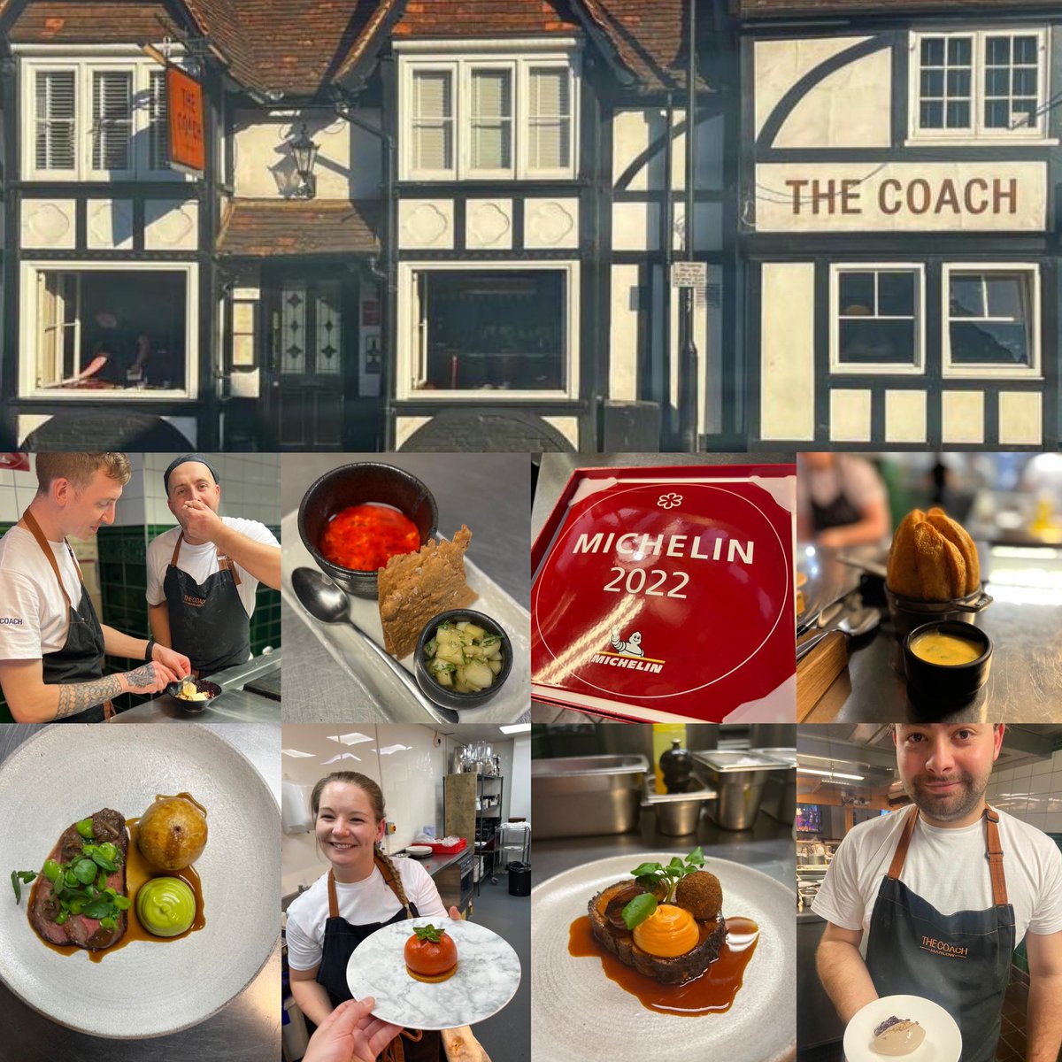 How could you not want to join this bunch of happy pirates, cooking top quality food in the most special little pub? 
We’re looking for passionate, enthusiastic and energetic chefs to join our family <a href="/TheCoachMarlow/">The Coach Marlow</a> 🏴‍☠️
Drop me message if you think this could be you!