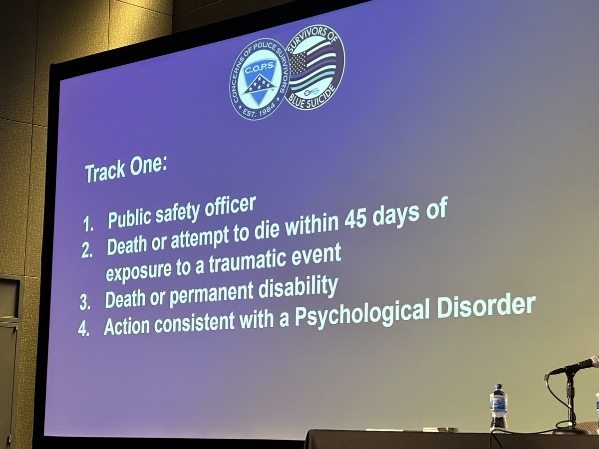 vachiefs's tweet image. What’s really distressing is the number of “blue suicides”compared to #LODDs (excluding medically-caused). Suicides are exceeding line of duty deaths, and these are certainly under-reported. But how we look at blue suicides is changing. #iacp2022 @nationalcops
