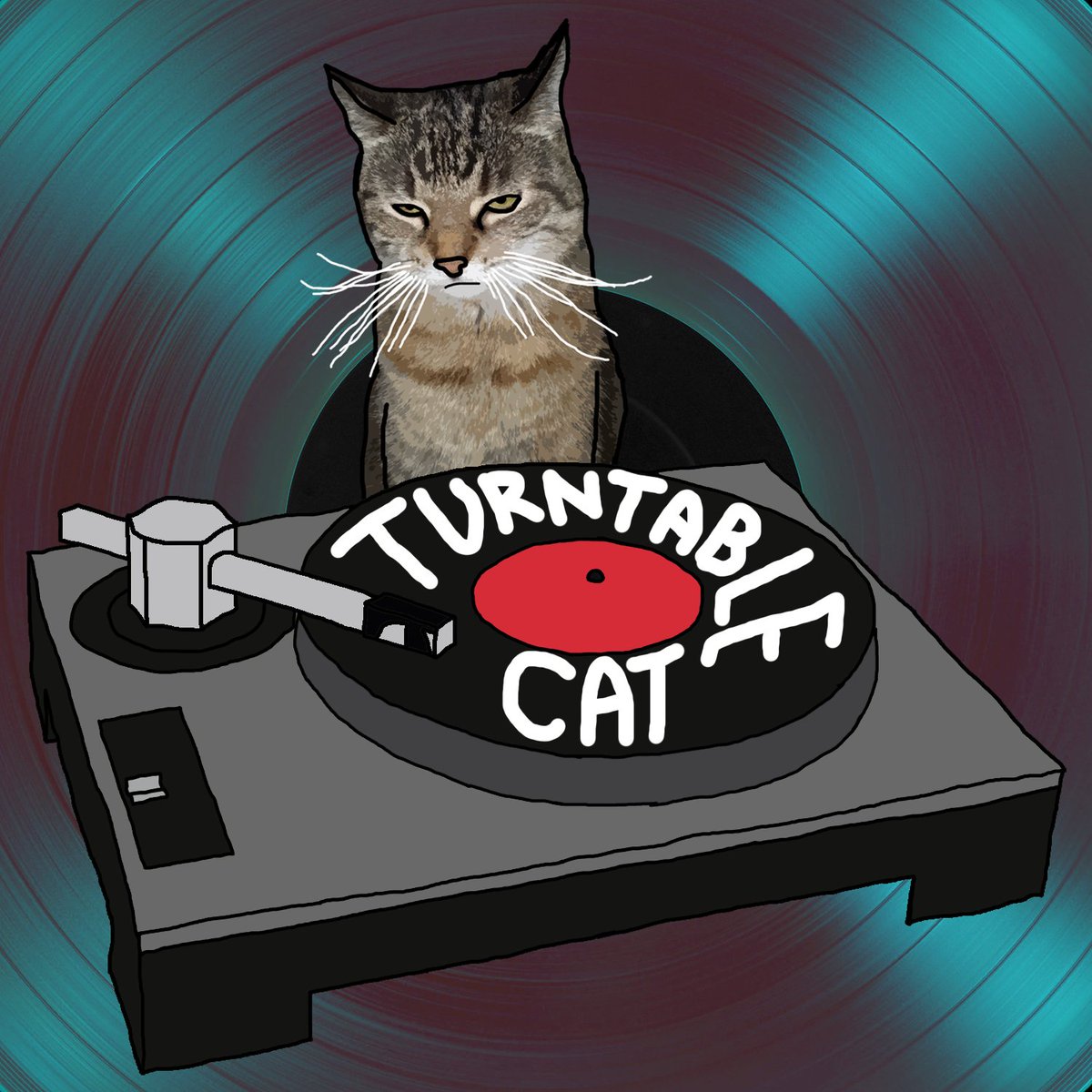TurntableCat's tweet photo. The Anthony and Todd Show is now Turntable Cat https://t.co/NhMnBWYECY