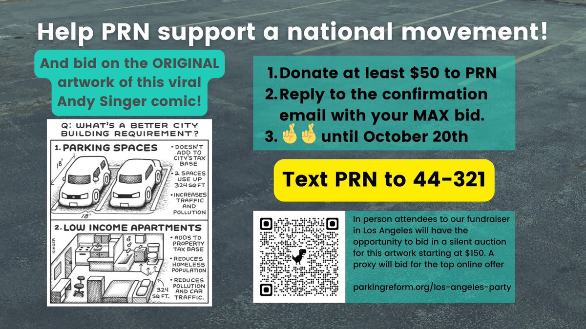 Want a shot at owning the original artwork of this cartoon? Text PRN to 44-321, donate, and reply with a bid!