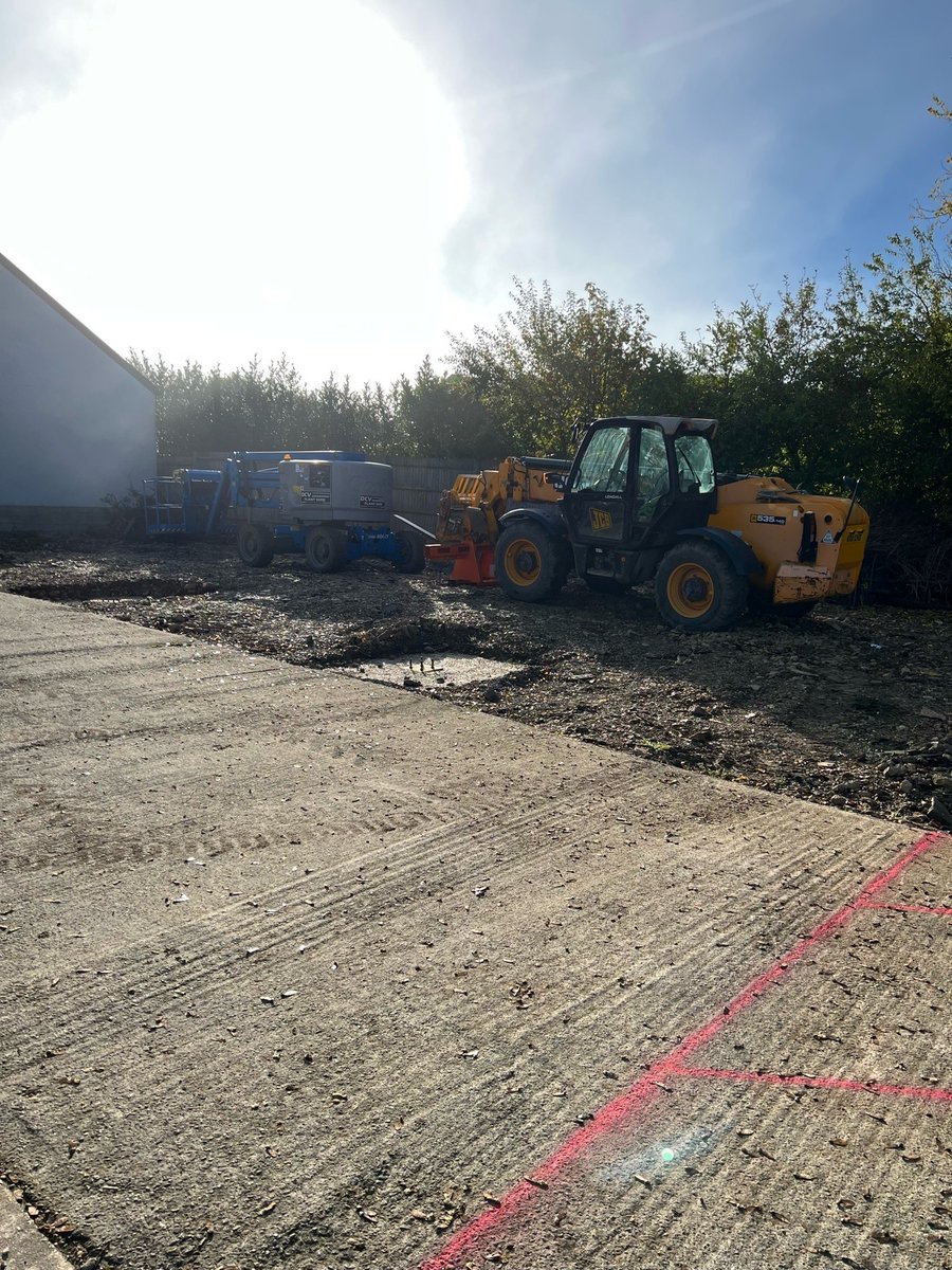 We are proud to announce that the construction of our brand-new vehicle storage facility is well underway. The heavy machinery has finally come on-site, and the groundwork is complete... it won't be long before we can complete this exciting project.