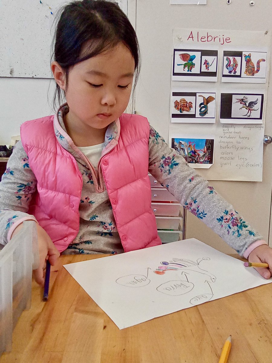 stevenscoop's tweet photo. This weekend marked the end of #HispanicHeritageMonth, during which students produced art projects honoring Hispanic and Latinx cultures and traditions. In 1st grade, students learned about alebrije, a Mexican folk art.

#stevenscooperativeschool https://t.co/II53rE6gFH