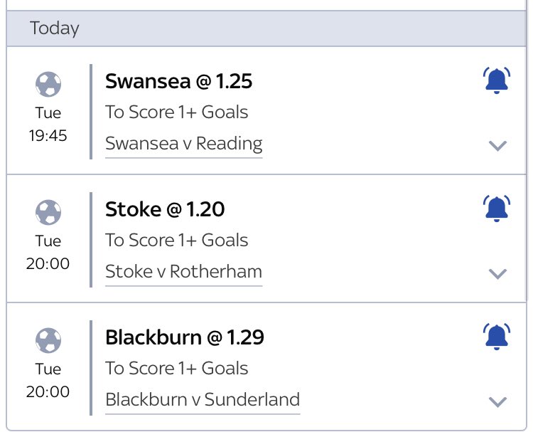 Looking to add to the pot with today’s….

🚨 #8BTripleDouble 🚨 🏴󠁧󠁢󠁥󠁮󠁧󠁿🇧🇪🇩🇪

2u

🗓 Tuesday 18th October

3 games 

KO’s  19:45 &amp; 20:00 GMT

Pays @ 1.93🖤

Hit 🖤 ❤️&amp; 🔁 if you’re joining me.

#8BPrematch #Betting #FreeTips