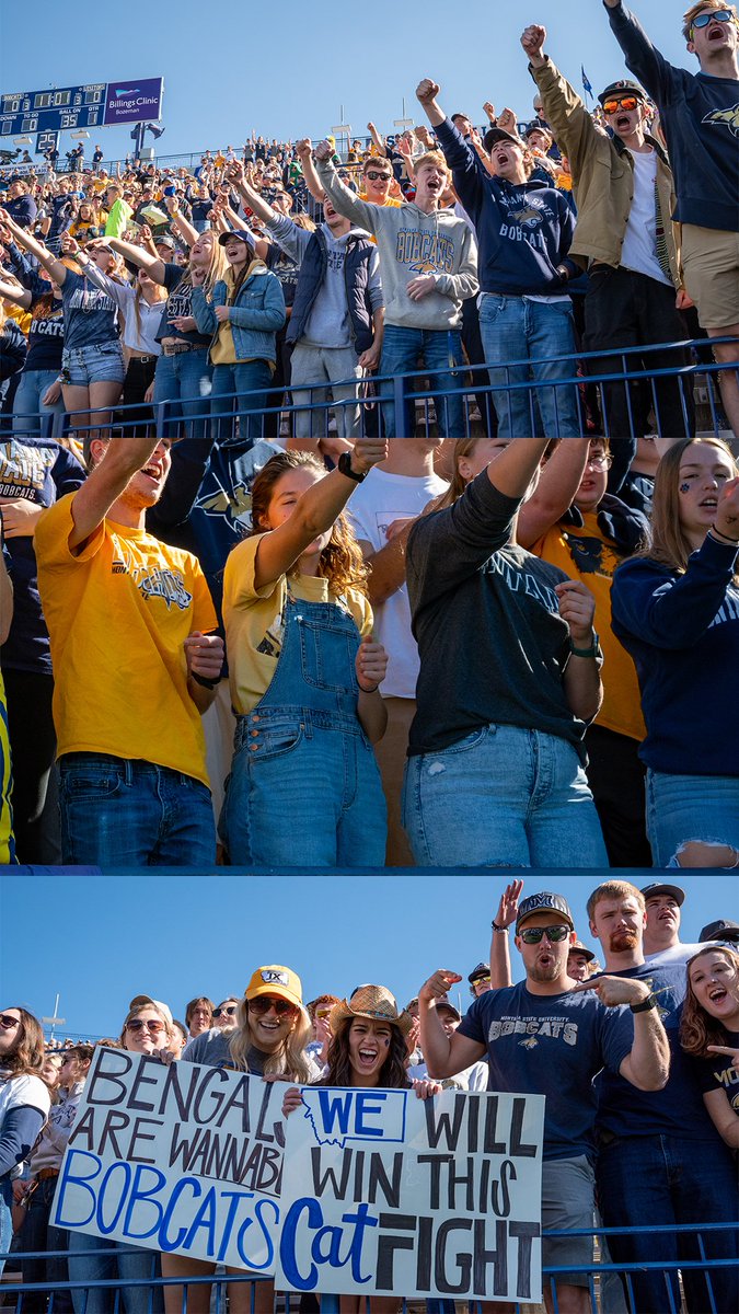 Need this same energy on Saturday Bobcat Nation!!

#GoCatsGo