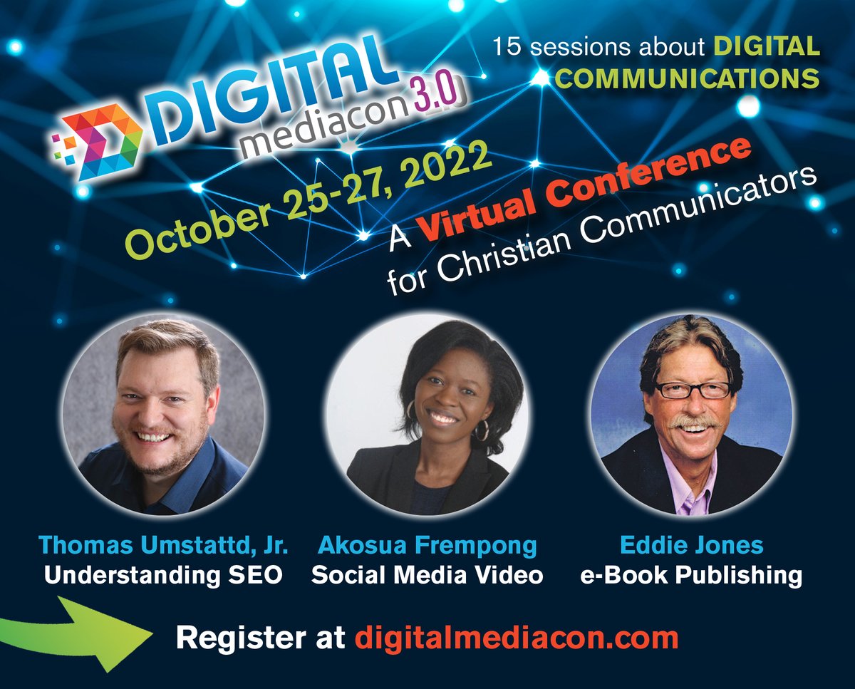 DigitalMediaCon 3.0 starts next Tuesday. Still time to register. Visit digitalmediacon.com. @ThomasUmstattd #digicon22