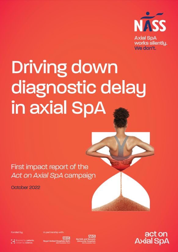 👉🏼Support #ActonAxialSpa

👉🏼Reduce 8.5 years diagnostic delay 

👉🏼Find out how you can support here👇🏻

#waitingcosts #actnow #support 
@NASSexercise