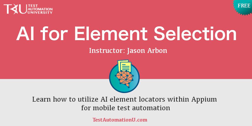 Test Automation University (TestAutomationU) / Twitter