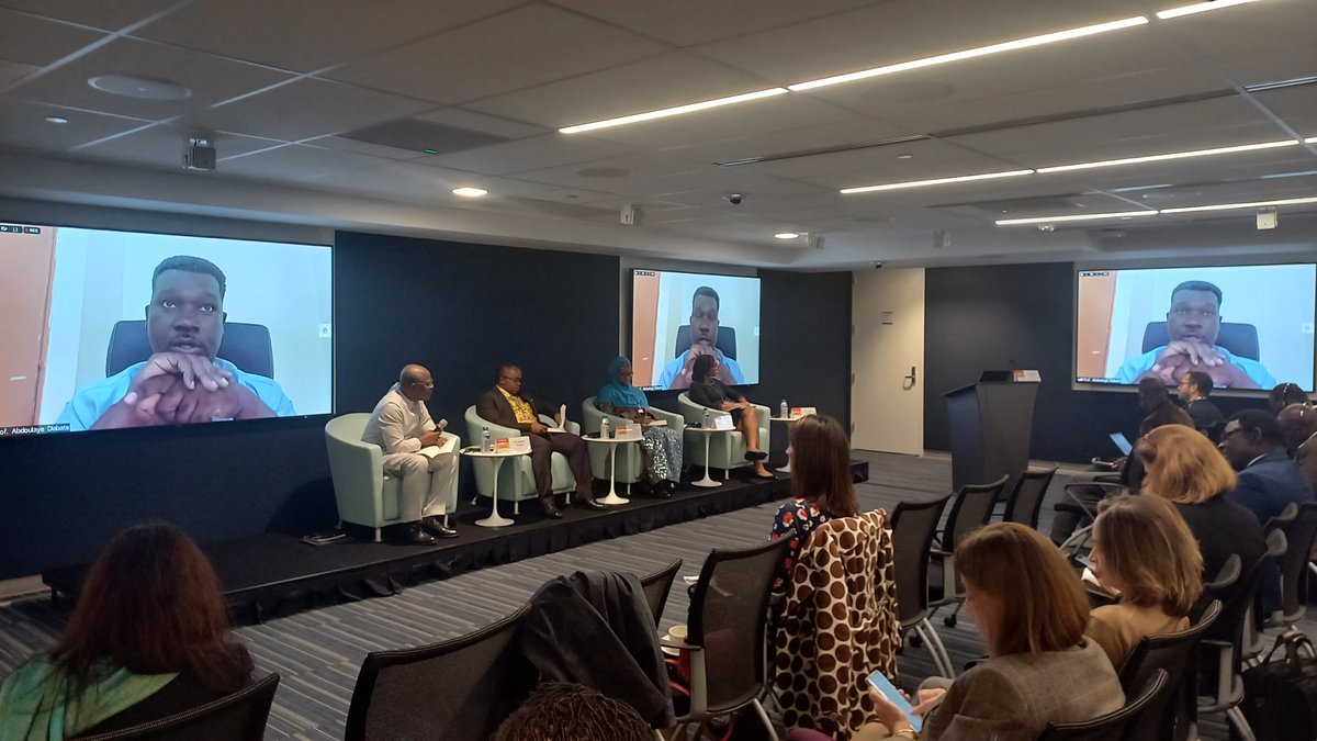 Panels today in #WashingtonDC focused on Trainings, Research & Innovations 1) Maternal & Child Health, Communicable & Other Infectious Diseases 2) Driving Multisectoral Impact With ICT 3) Driving Impact on Climate Change, Energy, Water, Environment & Biodiversity #ACEImpact