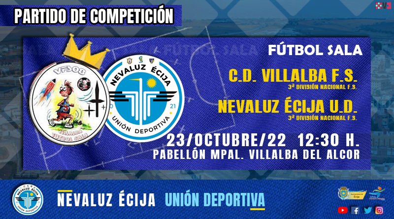 Huelva nos espera. Hay que seguir con la dinámica positiva 💙🤍 #NevaluzÉcijaUD