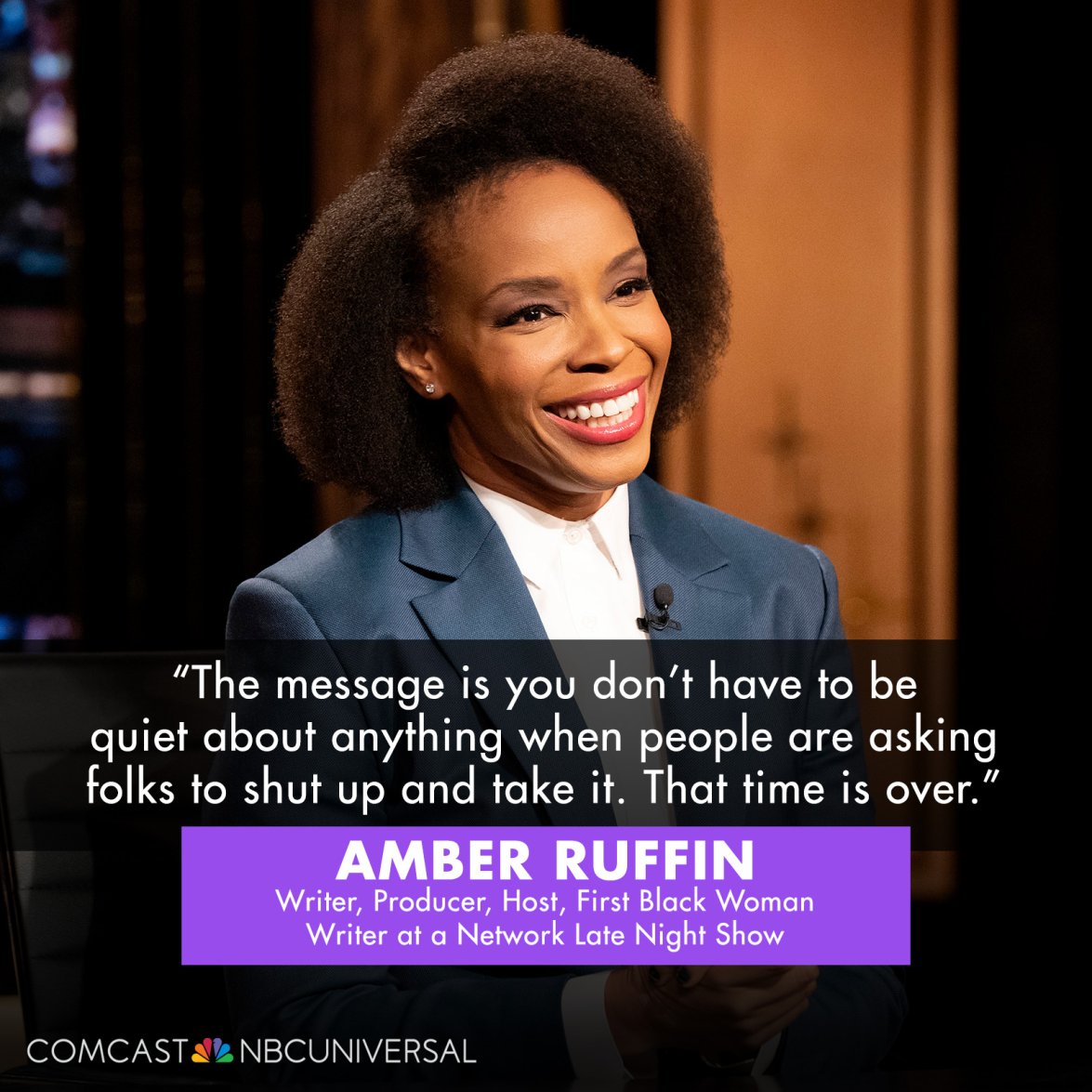 We are loving this quote about speaking up by Amber Ruffin! 

We hope you have the courage to speak out against wrongdoings this week! Be they small, or BIG, no one deserves to feel unheard and silenced. 

#dwcfilm #quoteoftheday #amberruffin #speakup