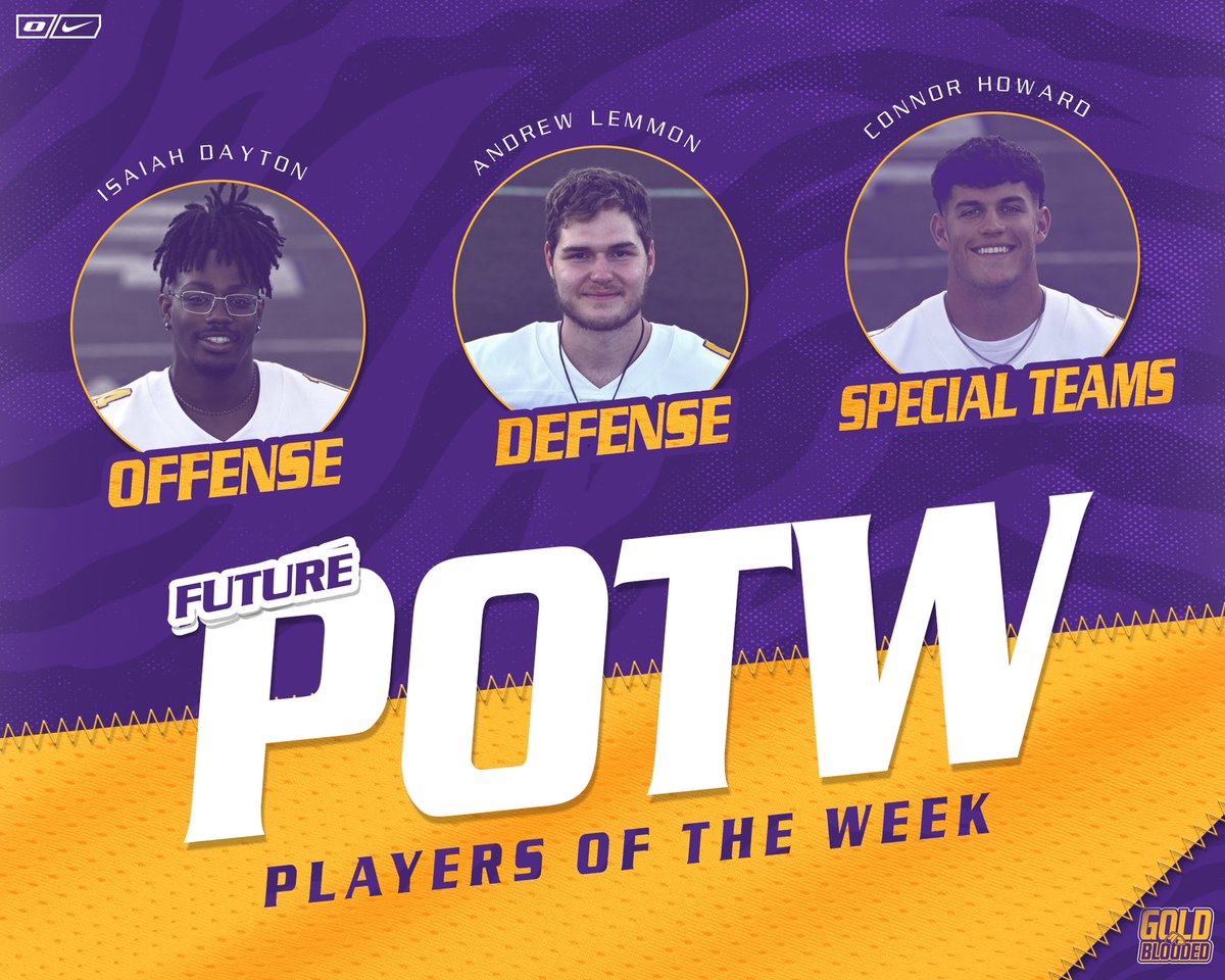 Big plays from some big #GoldStandard men