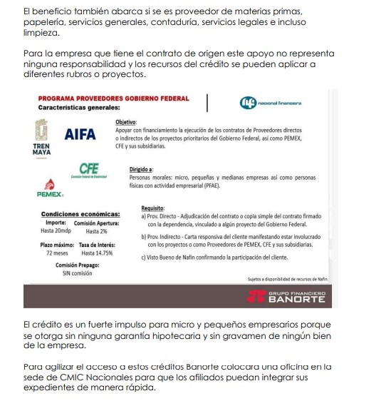PacoSolaresA's tweet photo. Este martes logramos una alianza muy importante con @Banorte_mx, en beneficio de las micro y pequeñas empresas afiliadas a CMIC, las cuales representan el 96% que integran la Cámara https://t.co/1DEE4QtkEk