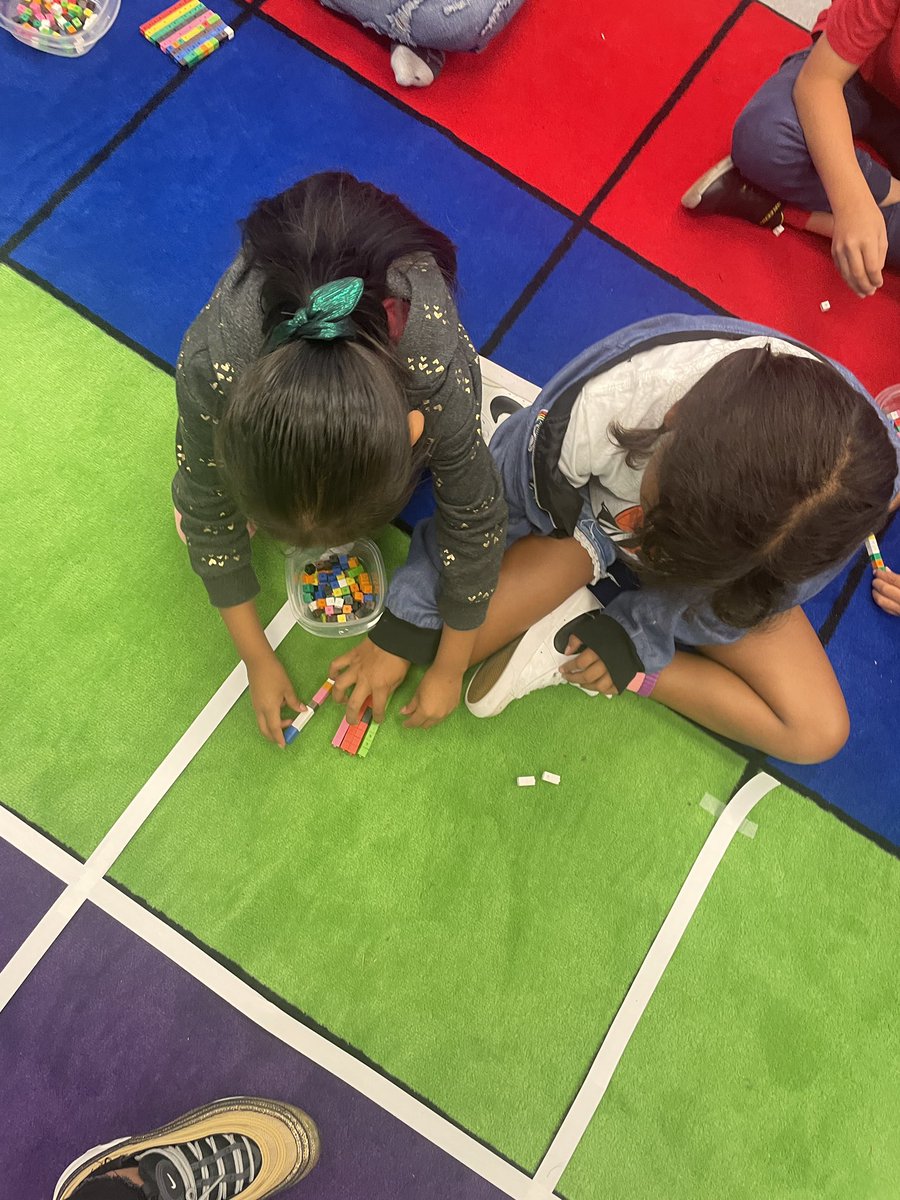 Using a BIG Place Value Chart to practice how to bundle &amp; unbundle ones, tens, &amp; hundreds yesterday together as a class. <a href="/WrightsboroE/">Wrightsboro Elementary</a> <a href="/AlisonLinkner/">Alison Linkner</a> <a href="/aredd21/">Ryan Redd</a>