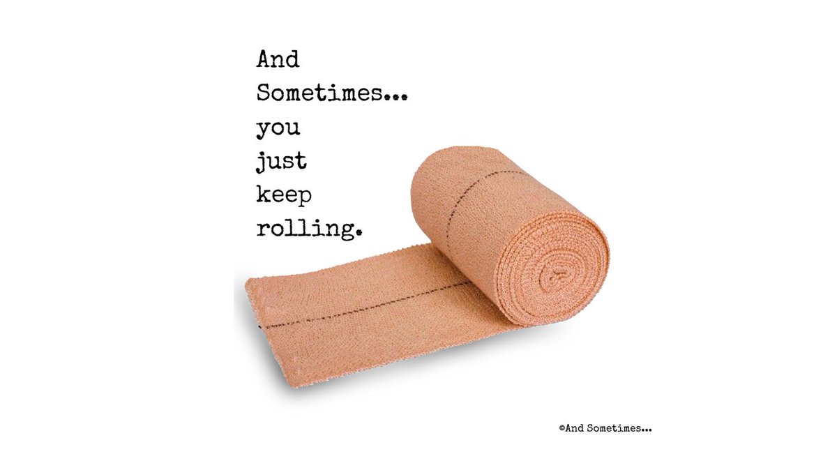 AndSometimes__'s tweet photo. And Sometimes...you just keep rolling.
- - - 
And...what keeps you rolling?
- - - 
#andsometimesmedical #andsometimeslife #andsometimeskids
#medical #life #kids
#anxiety #als #miracles https://t.co/Y4pdaw5EXb