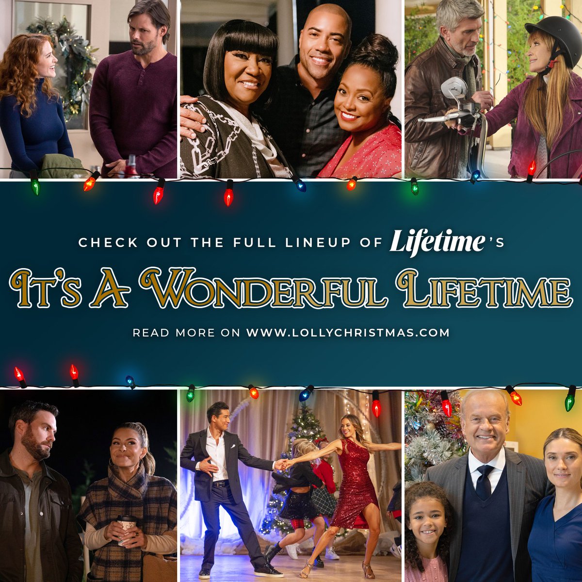 LollyChristmas's tweet photo. Have you checked out the lineup for @lifetimetv's #ItsAWonderfulLifetime programming event kicking off for the holiday season? Movies start November 5th!

Read more: https://t.co/1seYCV3RWf 🎄✨

#StayMerry #ChristmasMovies https://t.co/QWXHlfIGVQ
