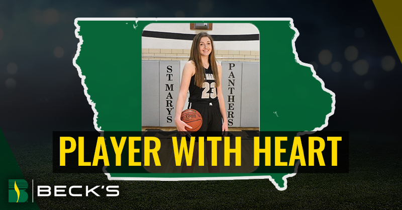 brownfield's tweet photo. @BecksHybrids congratulates this week's Player With Heart, Sydney Hurd for her commitment and passion on the court and beyond! To learn more listen to Sydney's full interview.