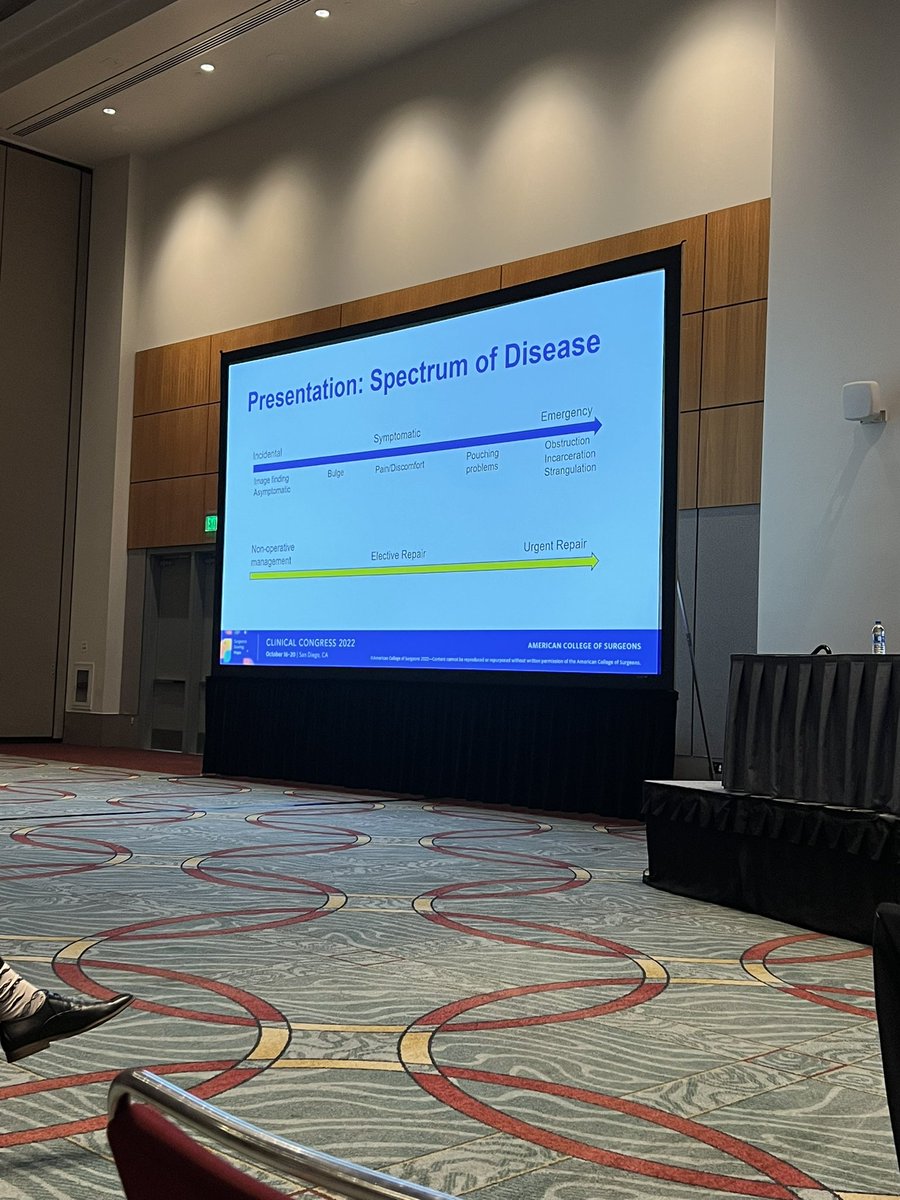 Fantastic presentation by our PD <a href="/Lilian_ChenMD/">Lilian Chen</a> on the diagnosis and management of parastomal hernias at #ACSCC22 moderated by our chair <a href="/TheJhall13/">Jason Hall</a>! <a href="/TuftsMedicalCtr/">Tufts Medical Center</a>
